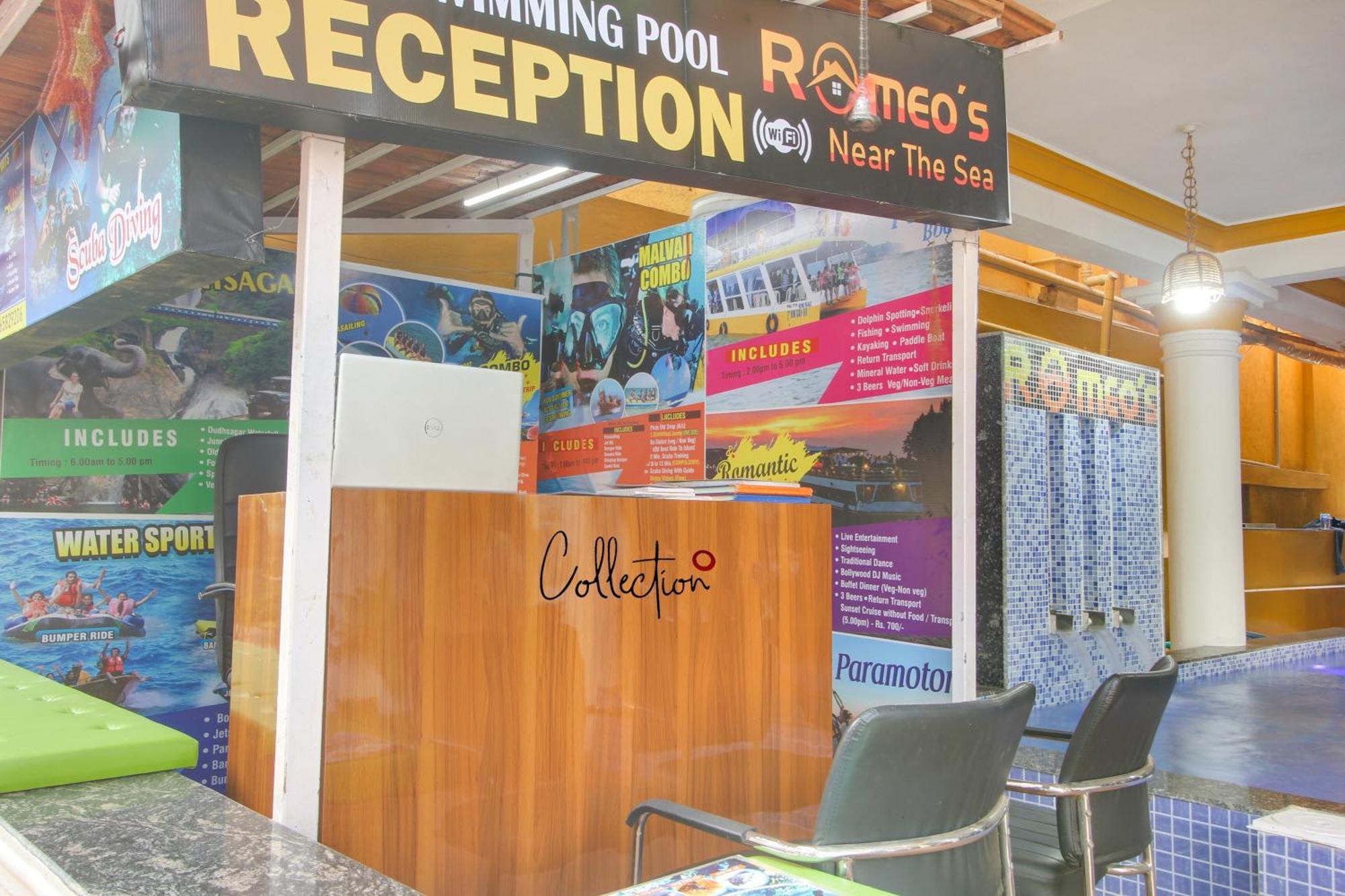 Hotel Collection O Romeos Place Baga Beach Calangute Exterior foto